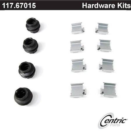 Centric Parts Disc Brake Hardware Kit, 117.67015 117.67015